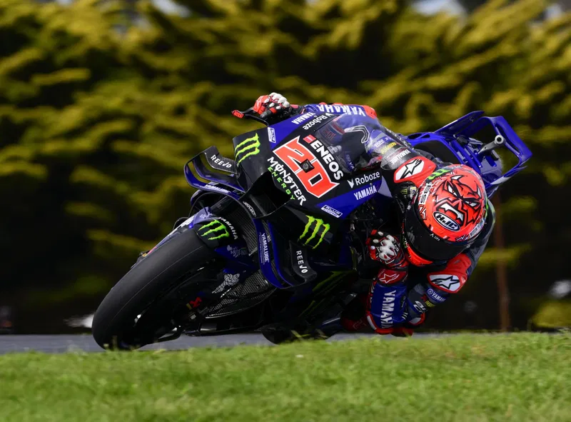 Read more about the article Fabio Quartararo says he is riding better than ever despite Yamaha struggles