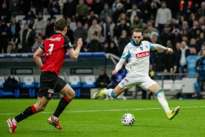 Read more about the article Marseille strike early to see off Rennes and reach French Cup quarter-finals